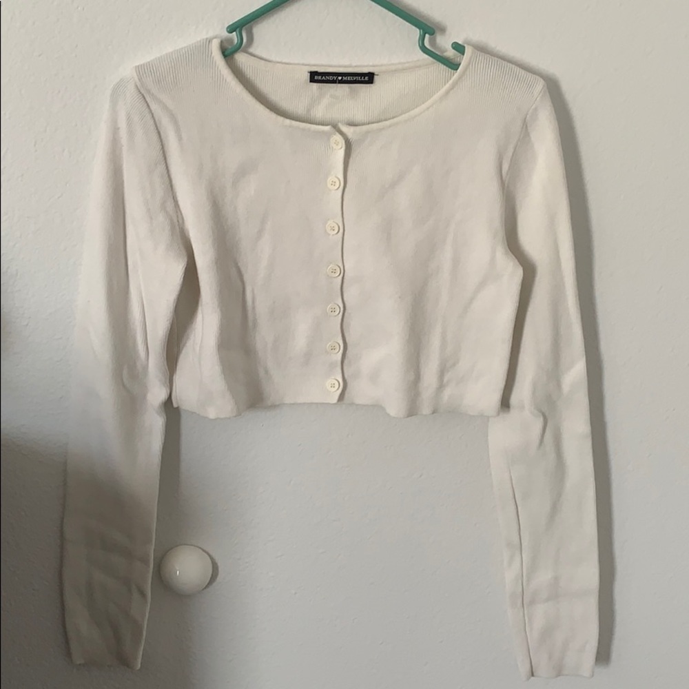 Brandy Melville Cropped Cardigan